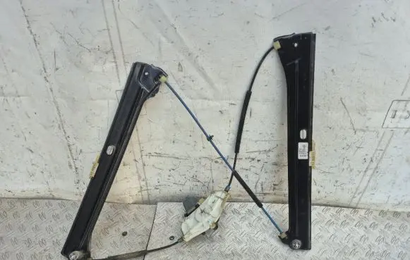 Front door window regulator with motor