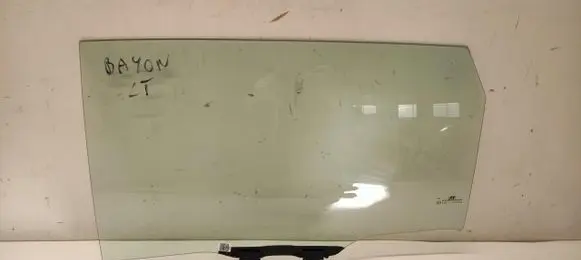 Hyundai Bayon Rear door window glass