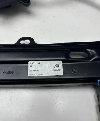 BMW 2 F44 Rear door window regulator with motor 9851139