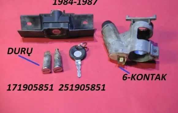 Volkswagen Jetta II Ignition lock 171905851 251905851