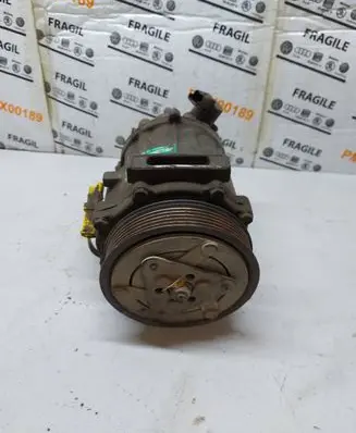 Peugeot 407 Air conditioning (A/C) compressor (pump) 9656574080 SD7C16
