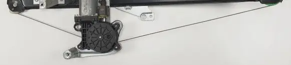 Volvo XC90 Rear window lifting mechanism without motor