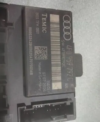 Audi A6 S6 C6 4F Door control unit/module 4F0959792C 4F0910792C