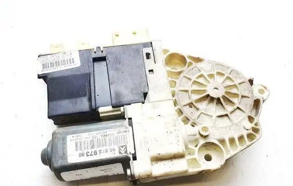 Citroen C5 Front door window regulator motor 9681597380 964869100