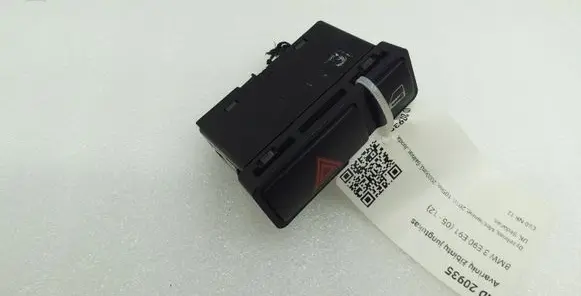 BMW 3 E90 E91 Hazard light switch 8368920 61318368920