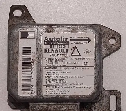Renault Laguna I Airbag control unit/module 7700414215D 550449200