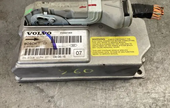 Volvo S60 Airbag control unit/module P30667469 0285001655 040168119407