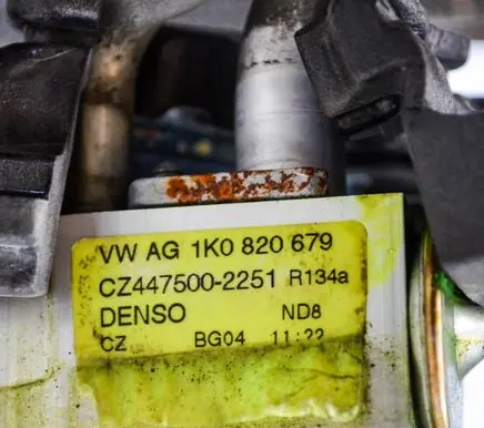 Volkswagen PASSAT B7 A/C cooling radiator (condenser) 1K0820679
