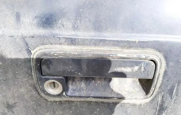 Mazda 626 Front door exterior handle