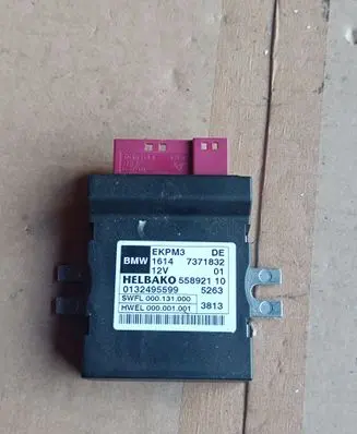 Fuel injection pump control unit/module