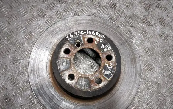 BMW X6 E71 Rear brake disc