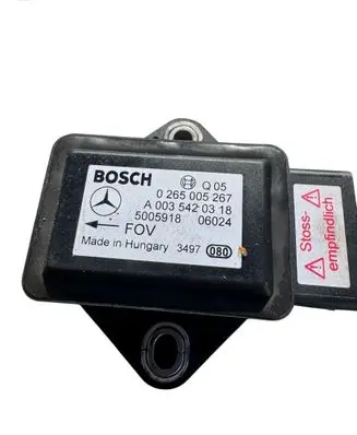Mercedes-Benz E W211 ESP acceleration yaw rate sensor 0265005267 5005918 A0265005267