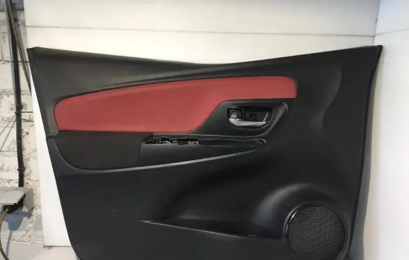 Front door card panel trim