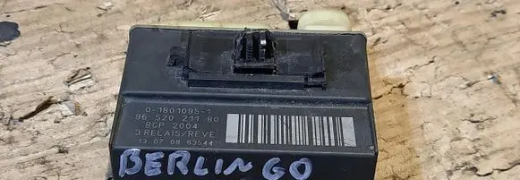 Citroen Berlingo Glow plug pre-heat relay 9652021180