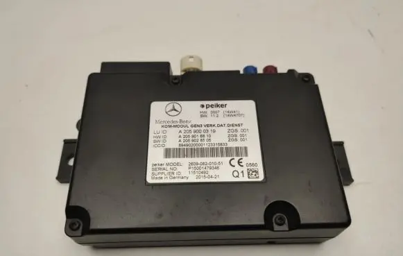 Mercedes-Benz E W212 Other control units/modules A2059000319