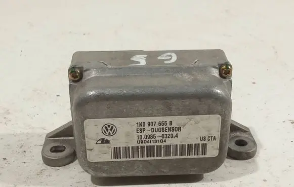 Volkswagen Golf V ESP acceleration yaw rate sensor 1K0907655B 10098704204 10098003204