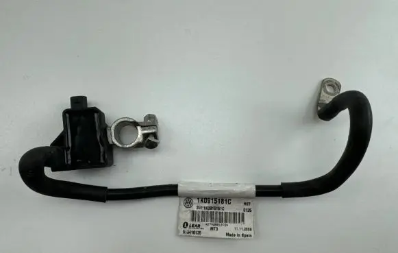 Volkswagen Golf VI Negative earth cable (battery) 1K0915181C 519416135