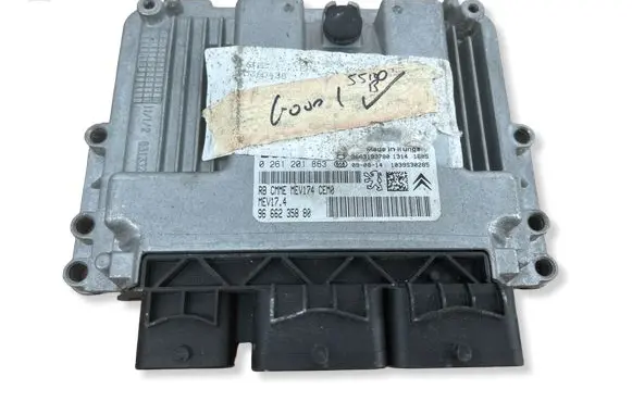 Peugeot 3008 I Engine control unit/module 9666235880 9663193780 0261201863