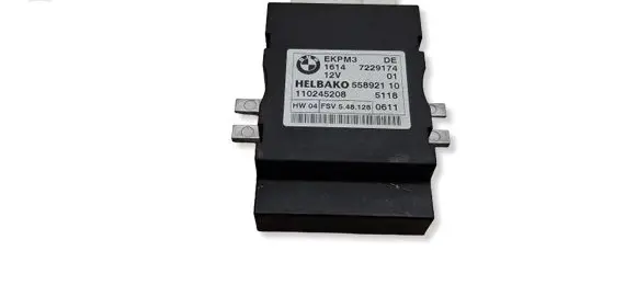 BMW X5M E70 Fuel injection pump control unit/module 7229174