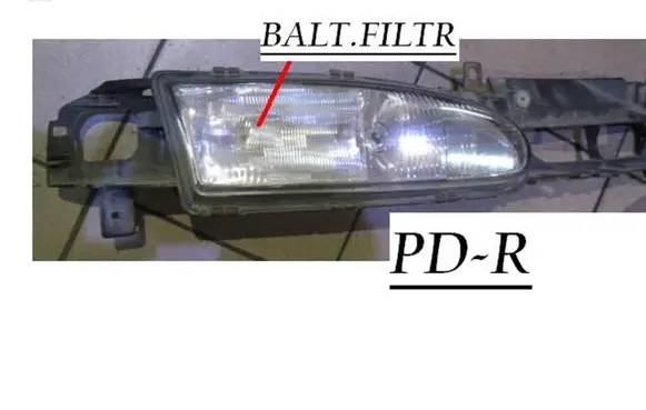 Ford Mondeo MK I Headlight/headlamp