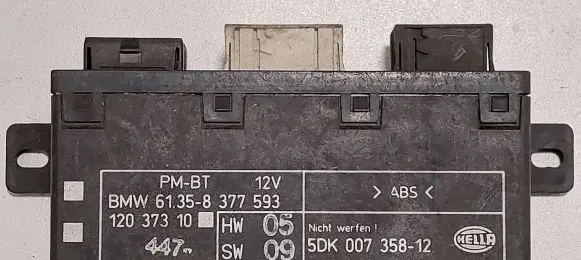 BMW 7 E38 Other control units/modules 5DK00735812 12037310 61358377593