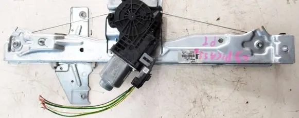 Citroen C3 Rear door window regulator with motor 9802602180