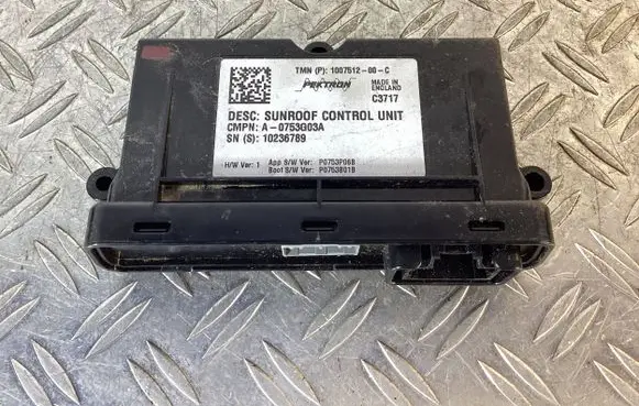 Tesla Model S Sunroof control unit/module 100751200C