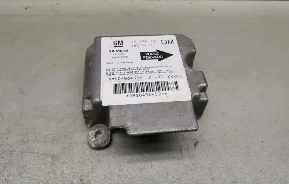 Opel Zafira A Airbag control unit/module 24416704