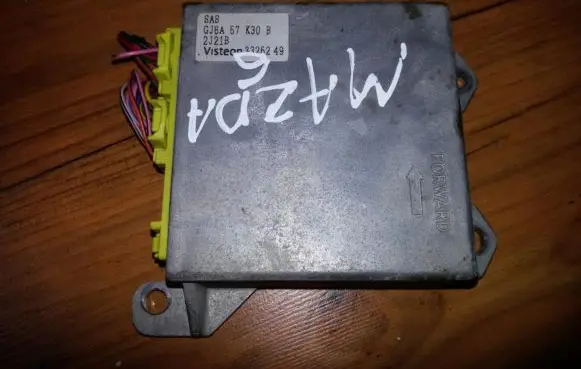 Mazda 6 Airbag control unit/module gj6a57k30b 3326249