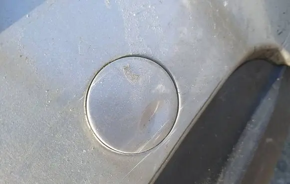 KIA Carens II Rear bumper row hook cap/cover 