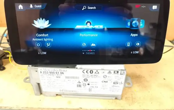 Mercedes-Benz GLC AMG Screen/display/small screen A2539006905 A2539018801