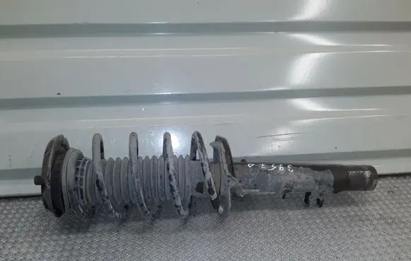 Front shock absorber with coil spring