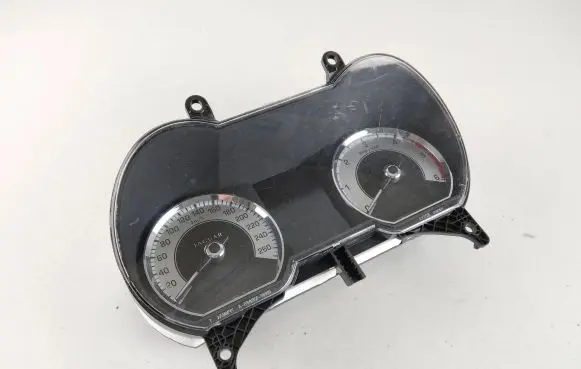 Jaguar XF Speedometer (instrument cluster) 9X2310849KF 04220091