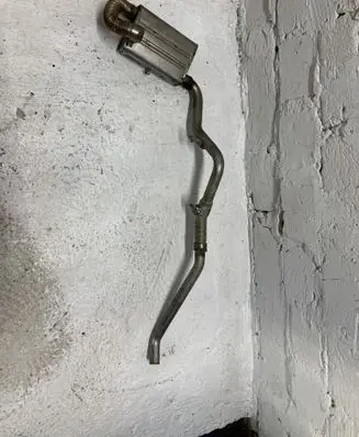 Land Rover Discovery 3 - LR3 Webasto auxiliary heater silencer 9001800D 9007177C