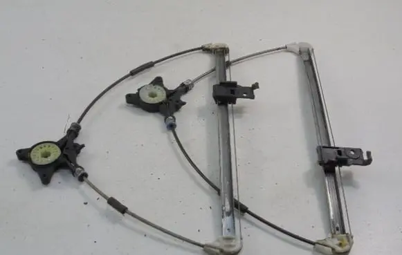 Mazda 6 Rear door window regulator with motor 