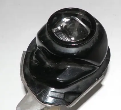 Gear lever shifter trim leather/knob