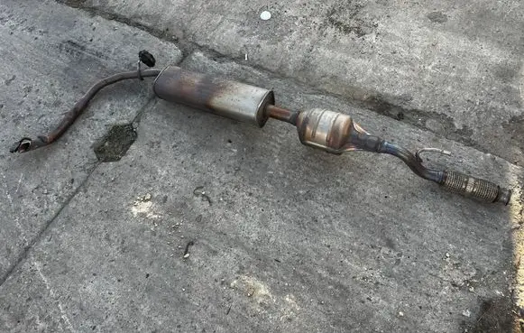 Dacia Sandero III Muffler/silencer 201008876R 208024992R