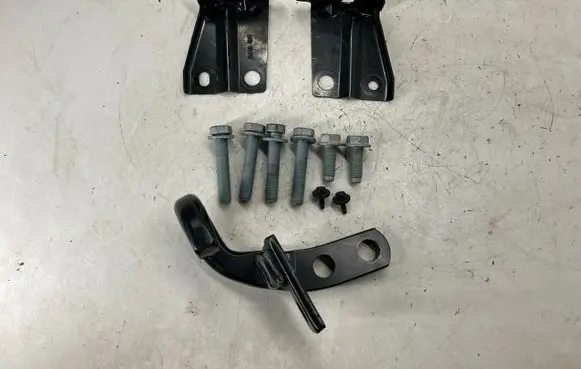 Towing hook eye