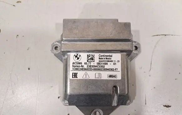 BMW X7 G07 Airbag control unit/module 5B31499 5A85FE8