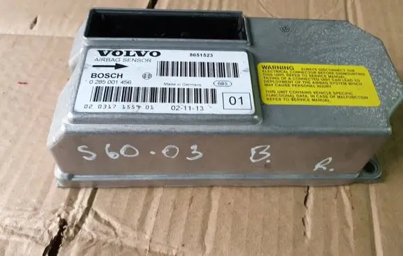 Volvo S60 Airbag control unit/module 0285001456 8651523