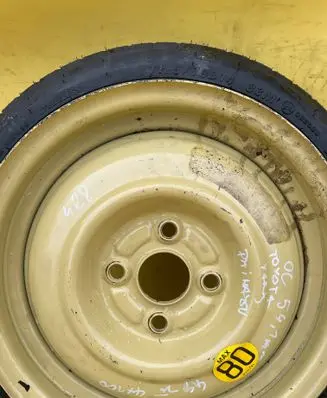 Daihatsu Cuore R14 spare wheel 