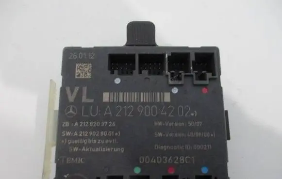 Mercedes-Benz E W212 Door control unit/module A2128203726 A2129028001 A2129004202