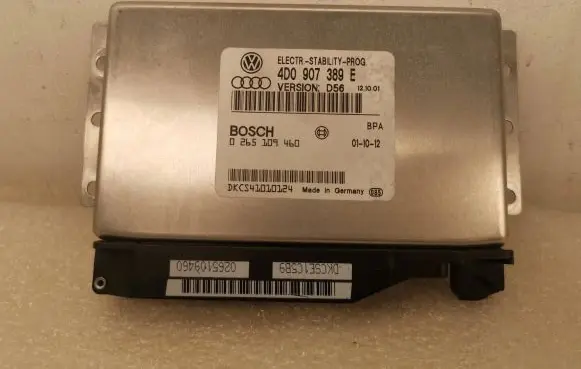 Audi A8 S8 D2 4D ESP (stability system) control unit 4D0907389E DKCS41010124 0265109460