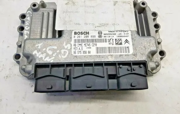 Citroen C4 I Engine control unit/module ECU 9657595800 nr1633