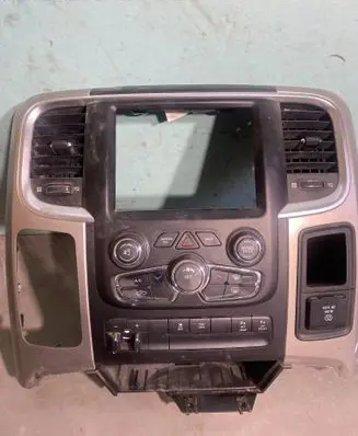 Dodge PickUp RAM SRT-10 Radio/GPS head unit trim 1VY931X9AD 1UJ96DX9AF 56054509AA