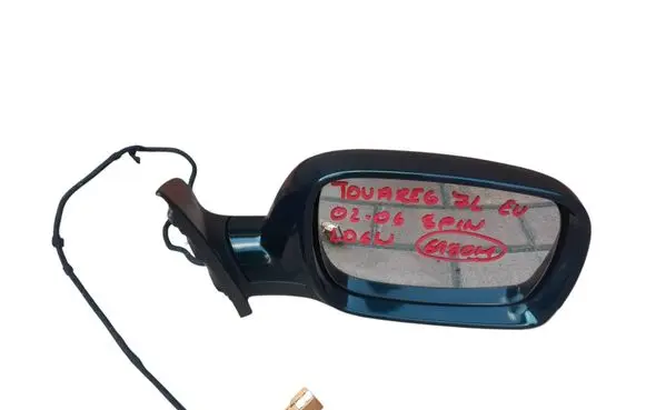 Volkswagen Touareg I Front door electric wing mirror 010714 31256 33878