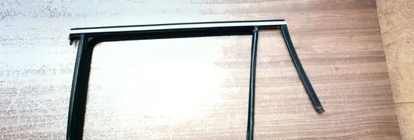 Volkswagen PASSAT B8 Rubber seal rear door window/glass 3G9839431