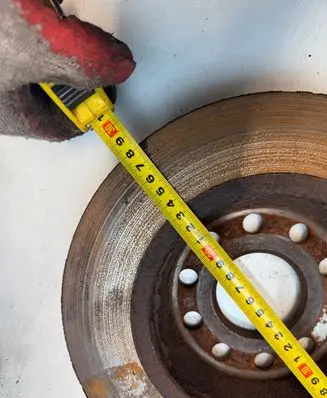 Rear brake disc