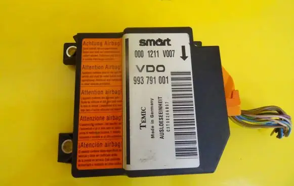 Smart ForTwo I Airbag control unit/module 0001211V007 993791001