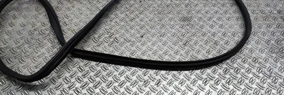 Rubber seal rear door